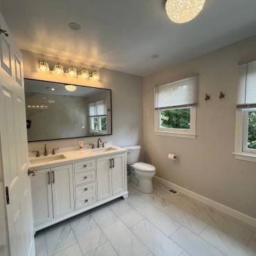 Westwood Oasis: Luxurious Master Bathroom Makeover in MA