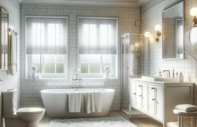 Small Bathroom Remodel: Stylish Solutions by Sun Shore Construction