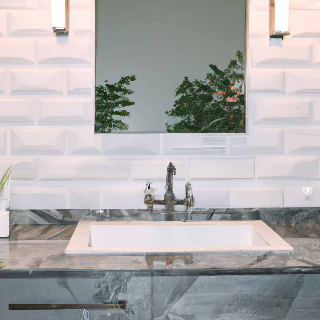 A newly renovated bathroom in the Boston area with modern fixtures and a sleek design.