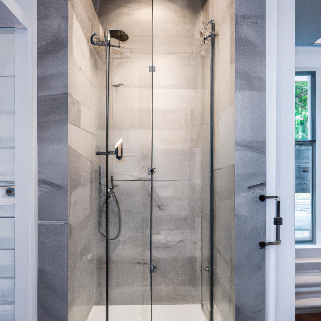 A newly remodeled bathroom showcasing a modern and sleek design by expert contractors in Boston.