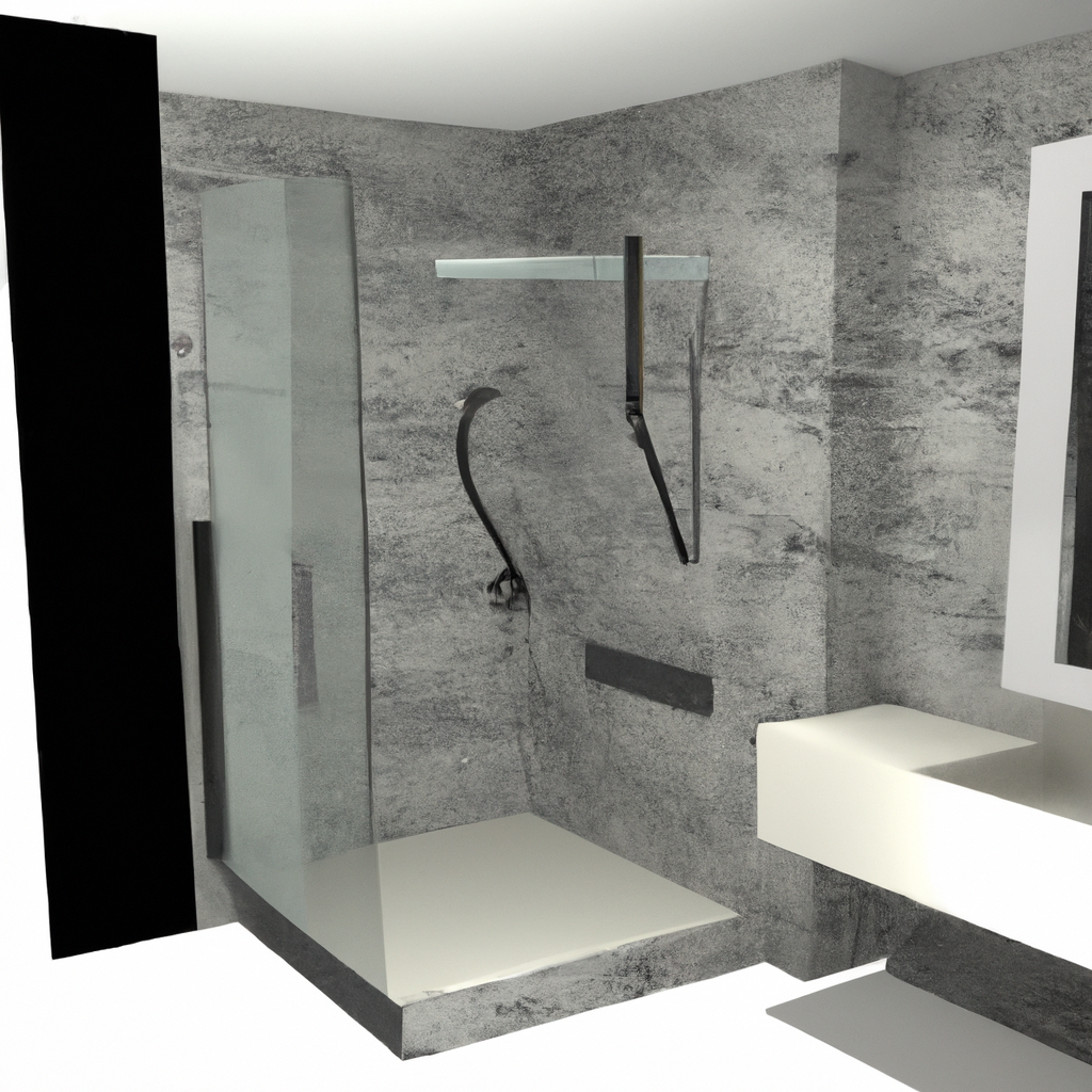 A modern and contemporary bathroom remodel with a focus on budget-friendly tips.