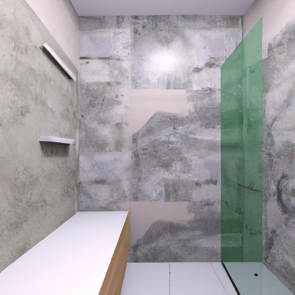 Alt text: A modern and luxurious bathroom with sleek finishes and elegant decor.