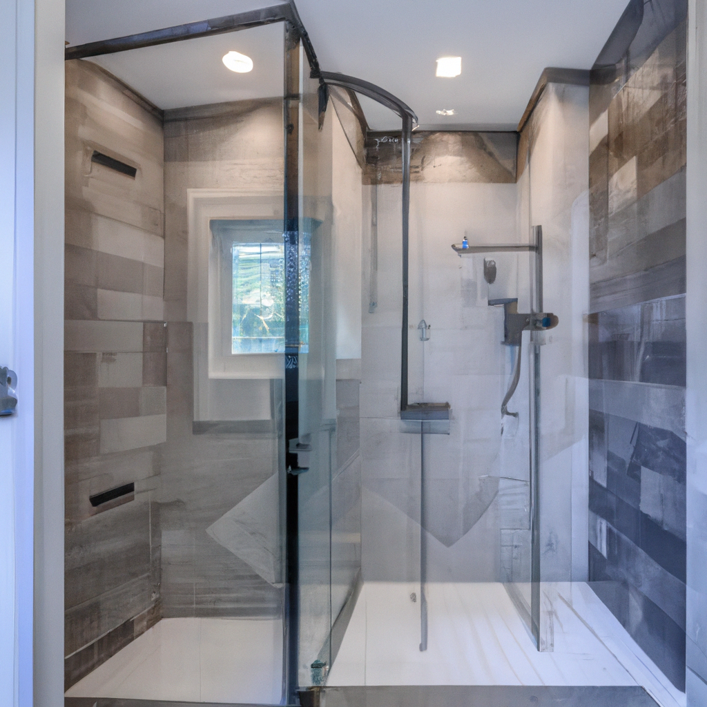 A modern and stylish bathroom renovation by Burlington.