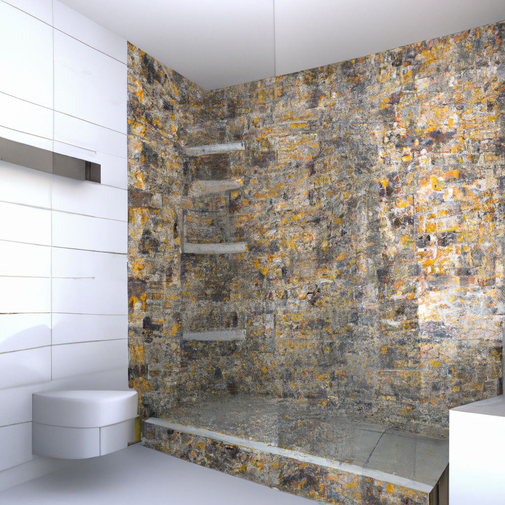 Alt text: A modern, renovated bathroom with sleek fixtures and stylish decor.