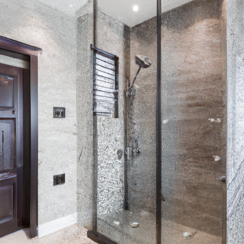 A modern bathroom in Boston with sleek design elements and luxury finishes.