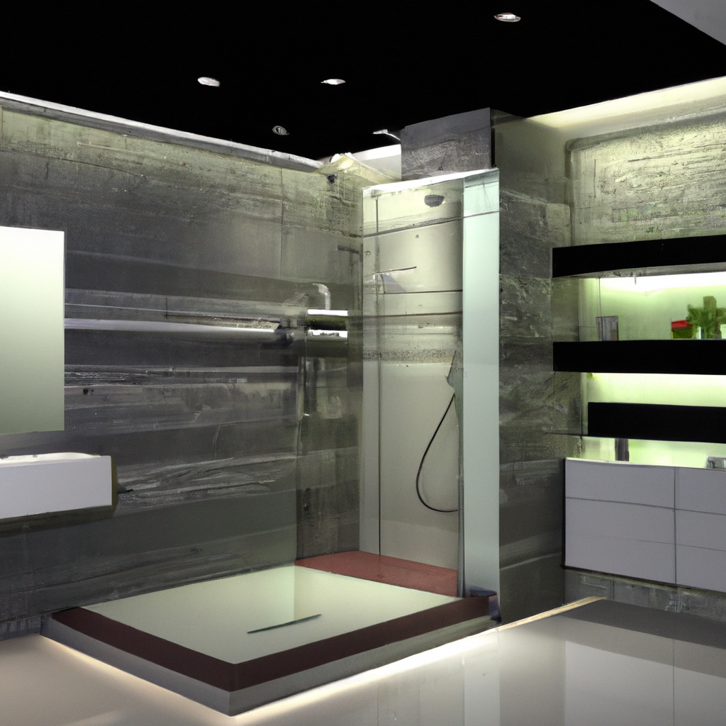 Alt text: A sleek and modern bathroom design in Boston