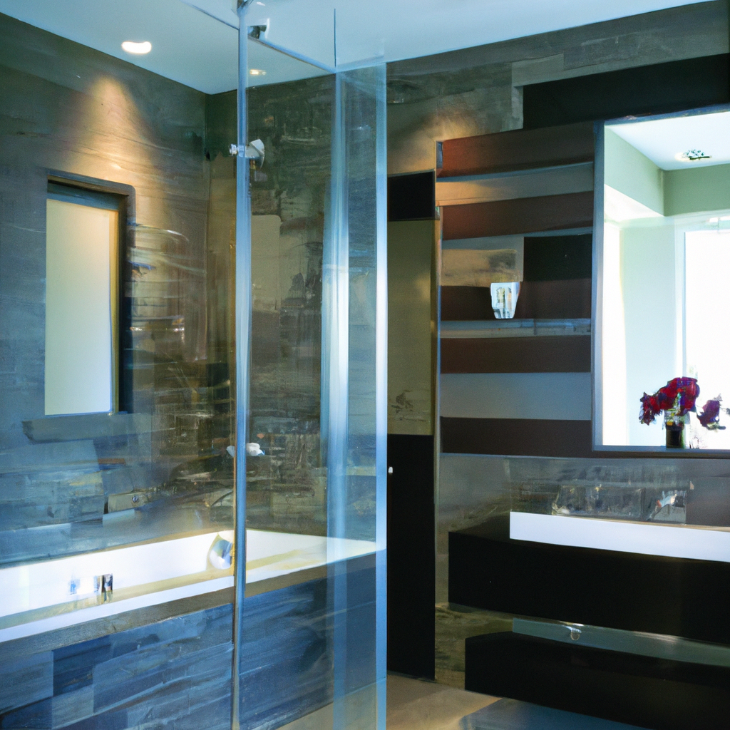 A modern and contemporary bathroom remodel with affordable prices in Boston.