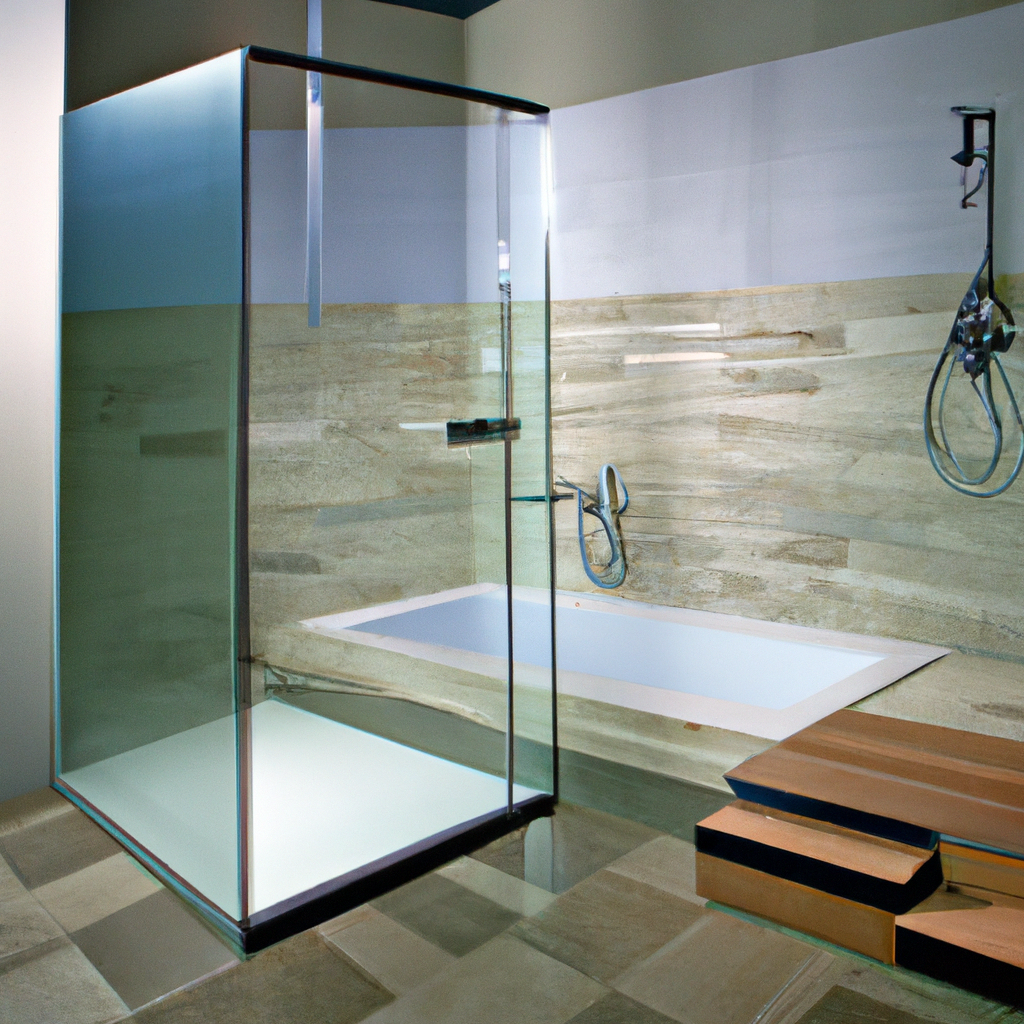 A modern and contemporary bathroom with new design in Boston.