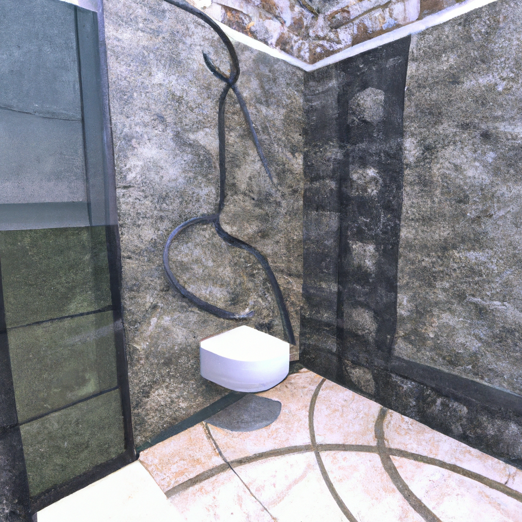 Alt text: A modern bathroom with brand new fixtures and tiles