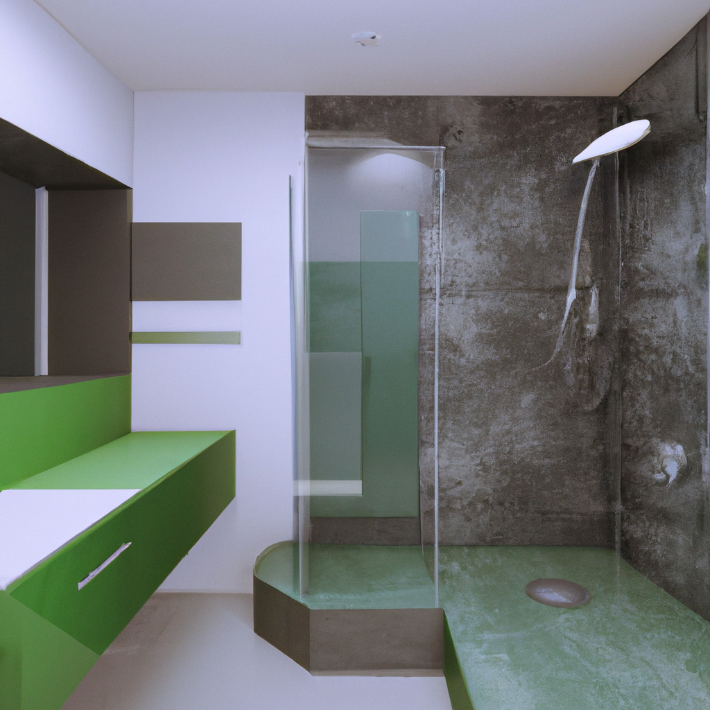 A modern bathroom with new fixtures and a sleek design.