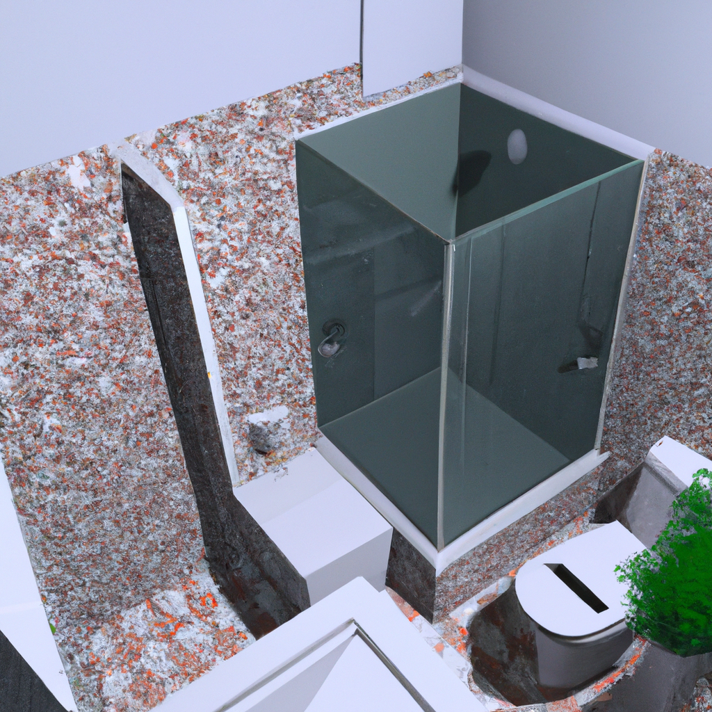 Alt Text: A modern bathroom with a Boston renovation complete with new fixtures and stylish decor