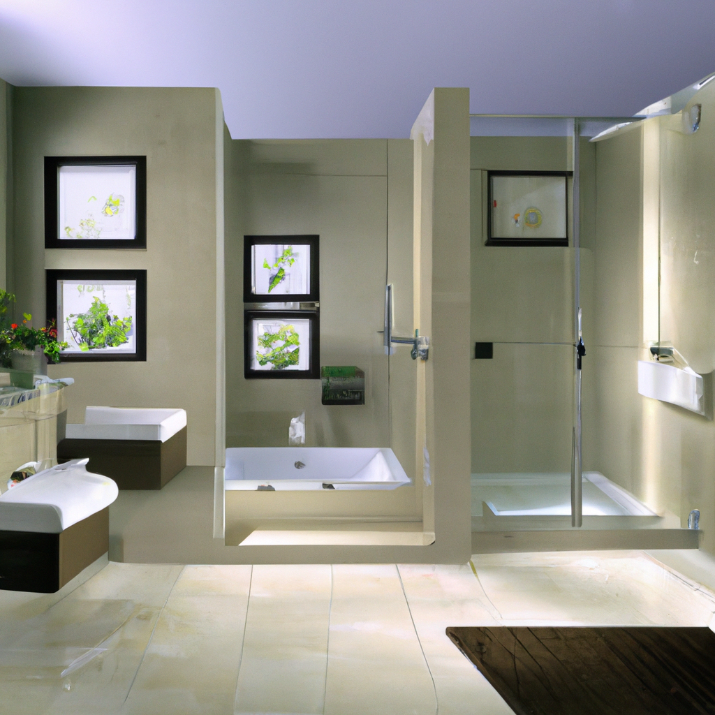 A modern and contemporary bathroom renovation with expert design and new features