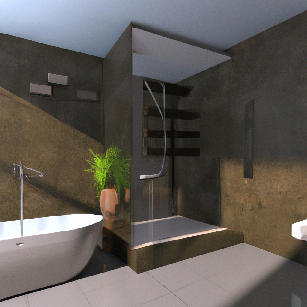 Alt Text: A beautifully remodeled bathroom with modern fixtures and a fresh color palette.