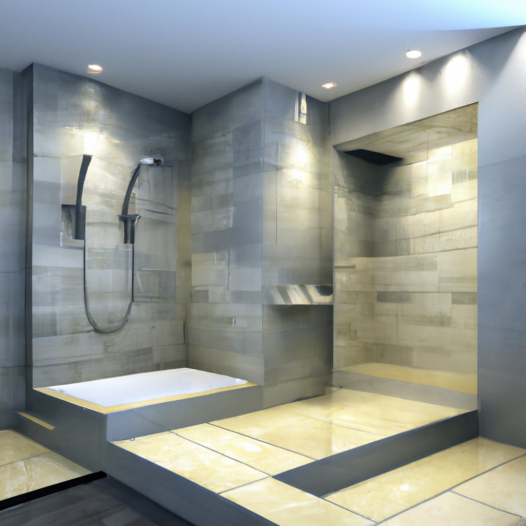 A modern and contemporary bathroom design by Milton Bathroom Design.