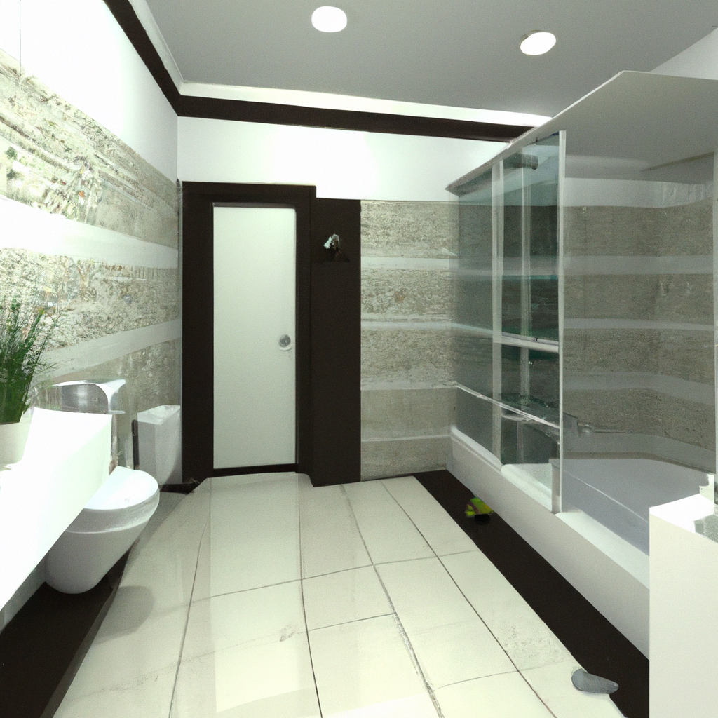 A graphic displaying a tile redesign for a room makeover