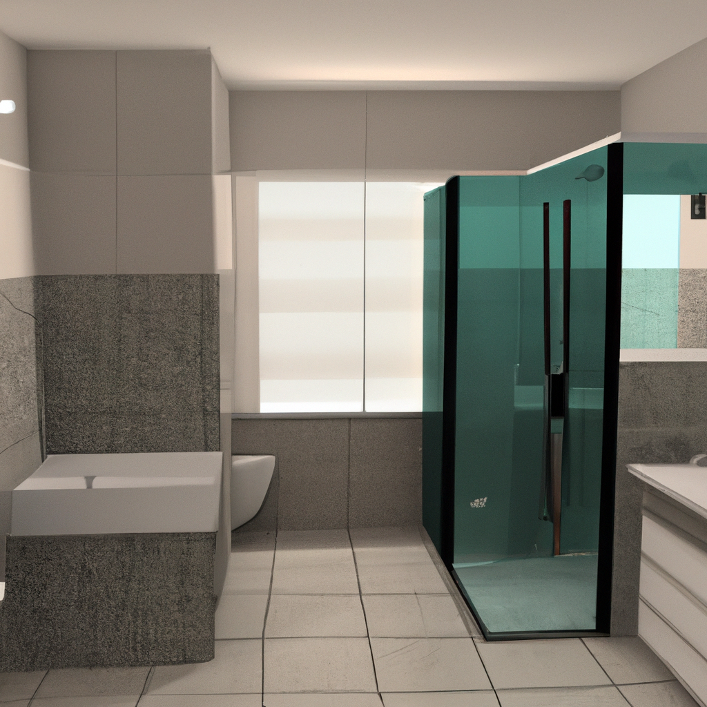 A modern bathroom design showcasing elegance and style by Milton Bathroom Design.