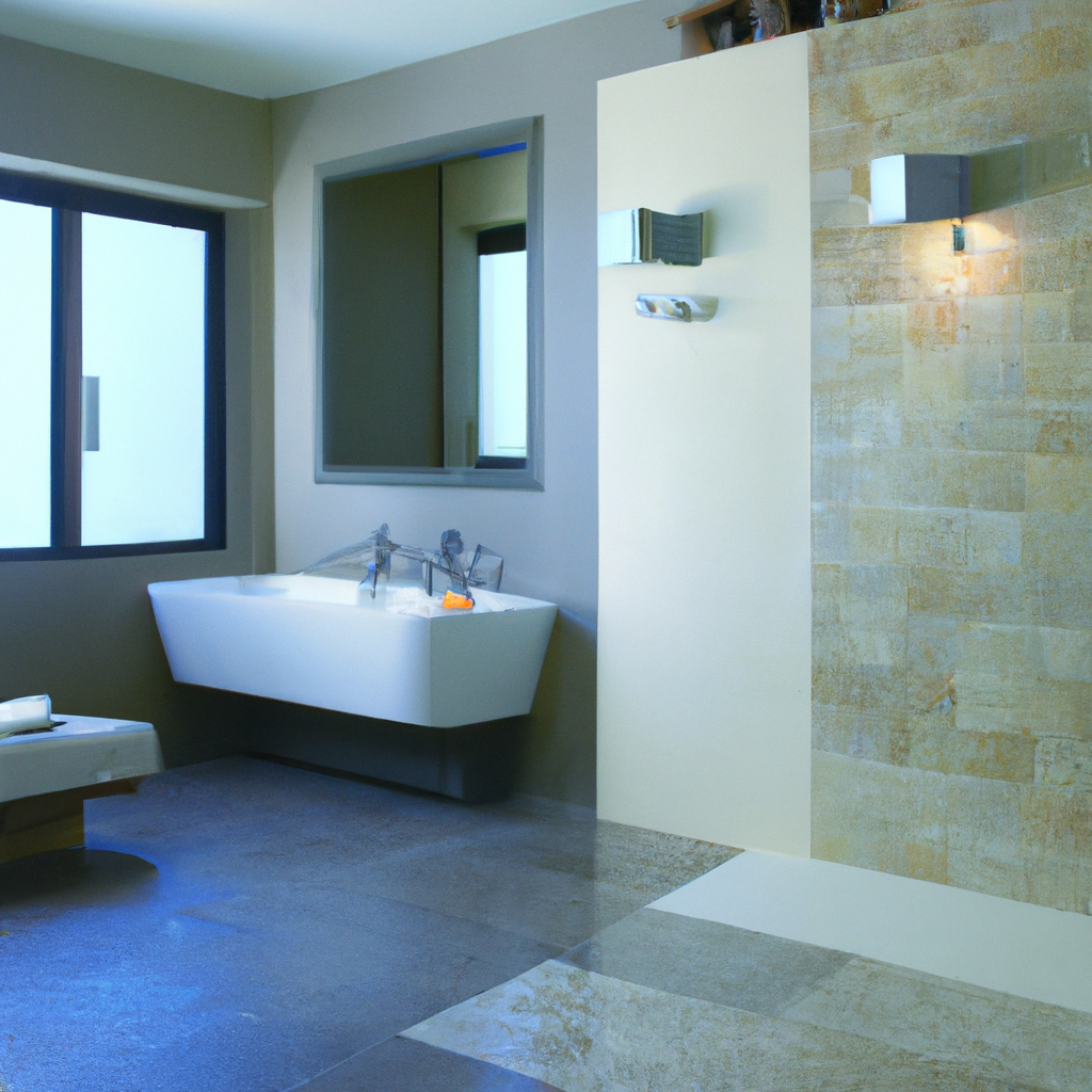 Alt Text: A modern and contemporary tile installation project with helpful tips and tricks for success.