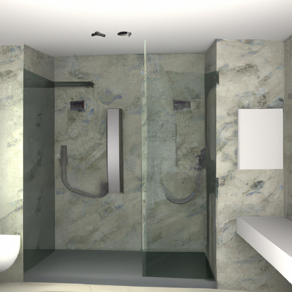 A modern and contemporary bathroom renovation showcasing the work of Boston tile installers.