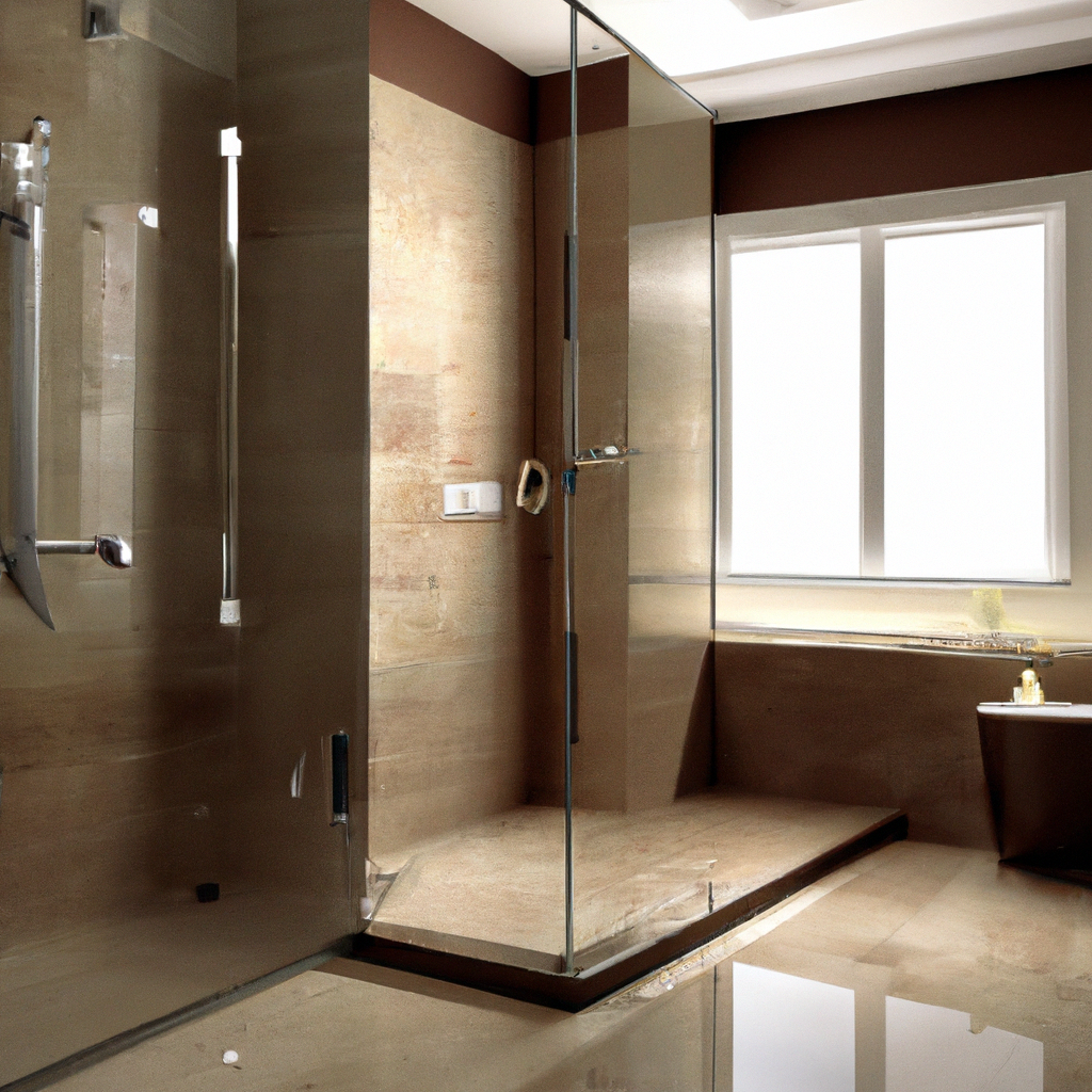 A modern and contemporary custom-designed bathroom in Boston.