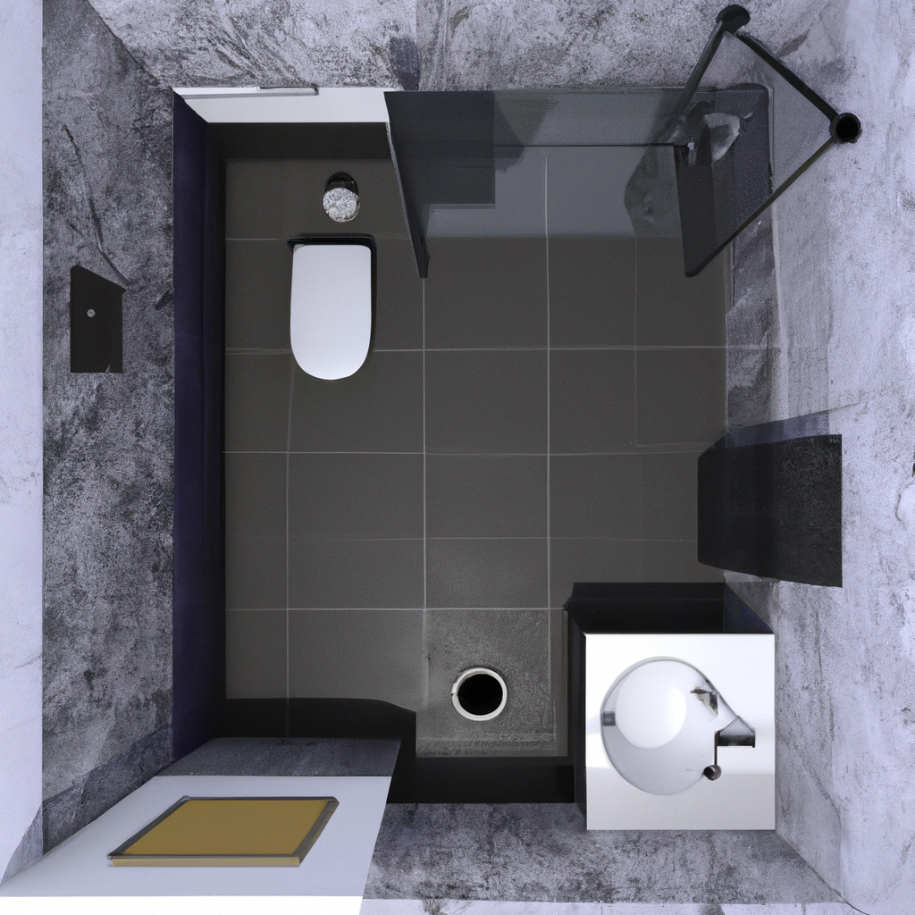 Alt Text: A sleek and modern bathroom design featuring a walk-in shower, double vanity, and contemporary fixtures in Boston.