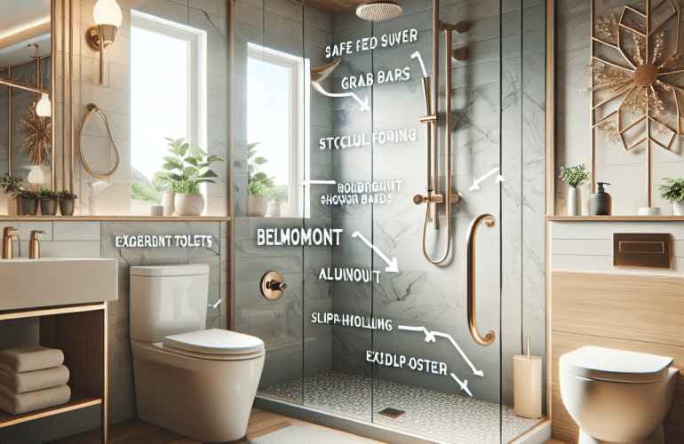 Prioritizing Comfort and Safety: Accessible Bathroom Designs for Seniors in Belmont