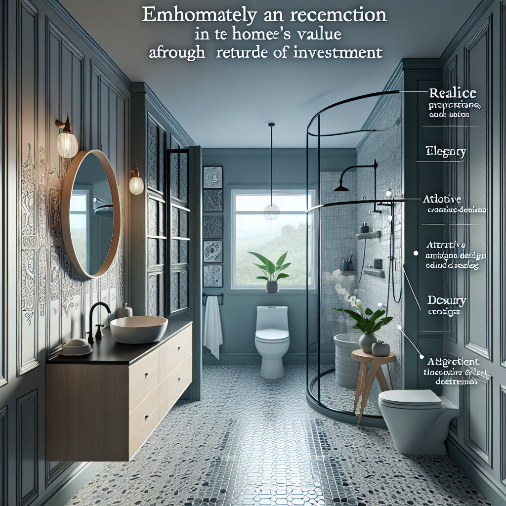 Chic Bathroom Upgrade: From Basic to Modern Contemporary Bliss Complete bathroom makeover displaying modern and contemporary design elements.