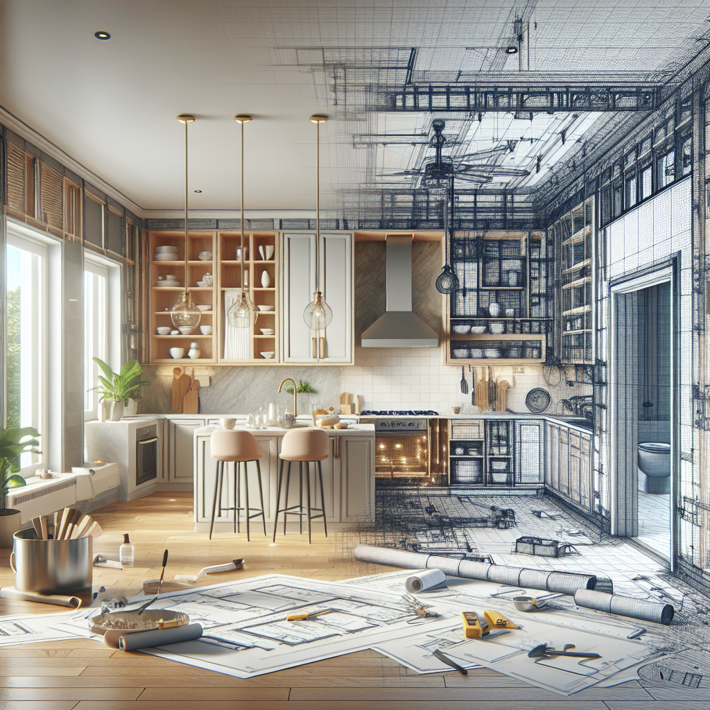 Experience Elegance - Effortless Kitchen Transformation A luxurious kitchen remodeled offering immense aesthetic appeal and functionality.