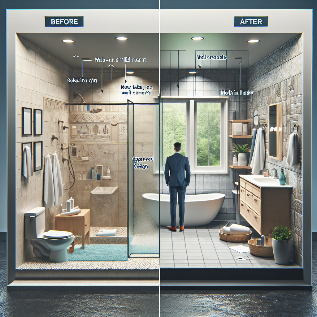 Modern and efficient one-day bath remodel solutions in Arlington with contemporary design.