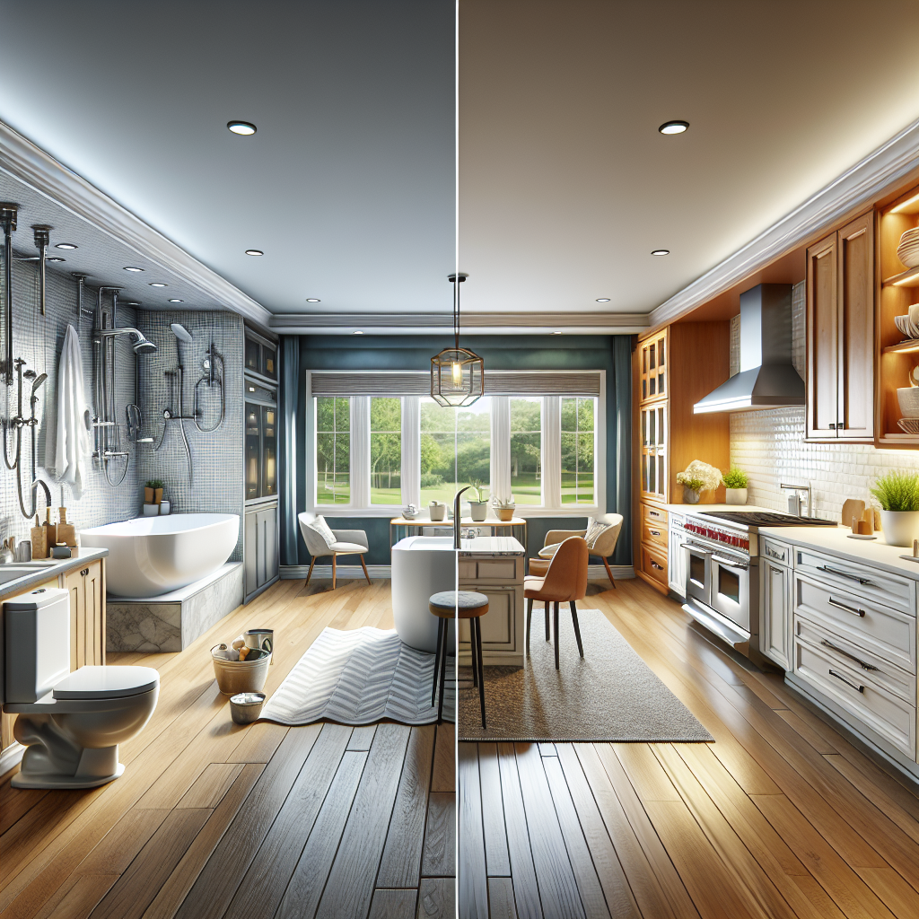 Unleashing the Power of a General Contractor: Transcend Your Space A competent General Contractor transforming a regular space into a masterpiece.