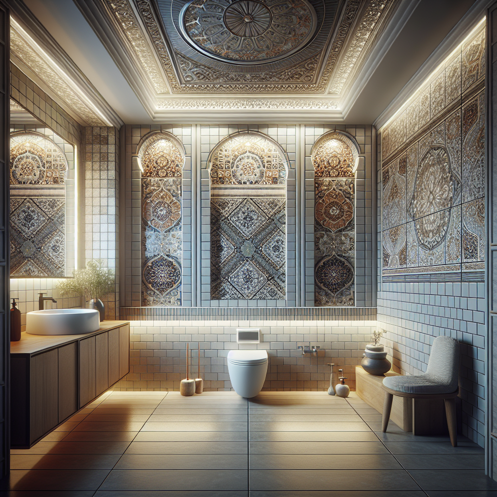 'Stunning Bathroom Tile Remodelling in Newton: A Visual Delight' 'Luxury bathroom tile makeover in Newton'