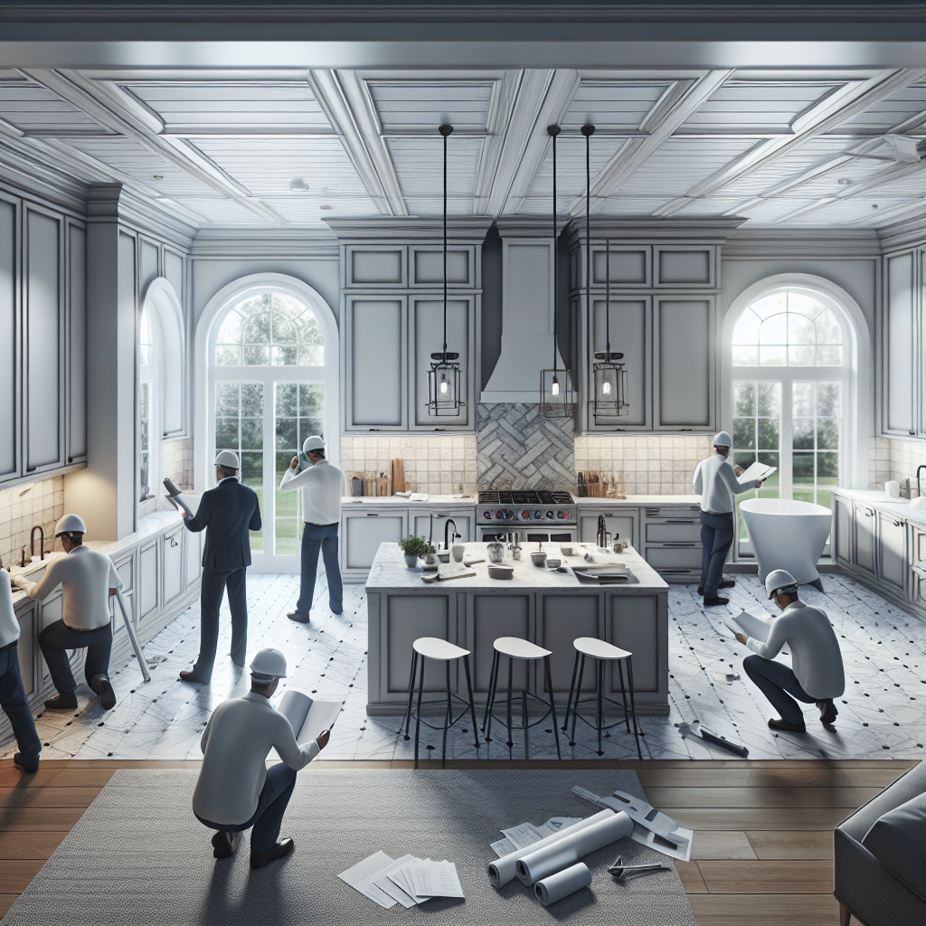 Transform your Home: Embrace Modern, Contemporary Design with a General Contractor General contractor working on a modern, contemporary home renovation