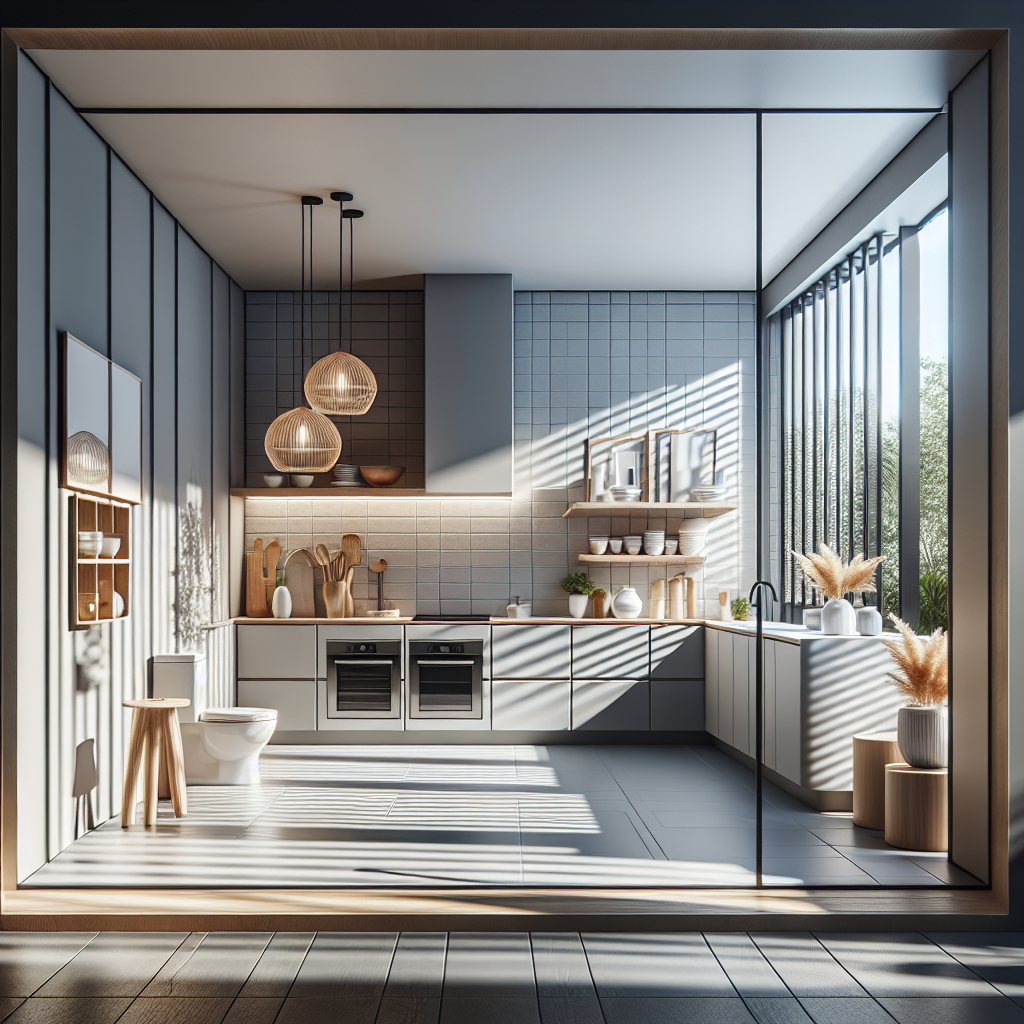 Enjoy the Transformation: Embrace the Modern Appeal of Kitchen Remodeling. Contemporary designed modern kitchen with new remodeling enhancements.