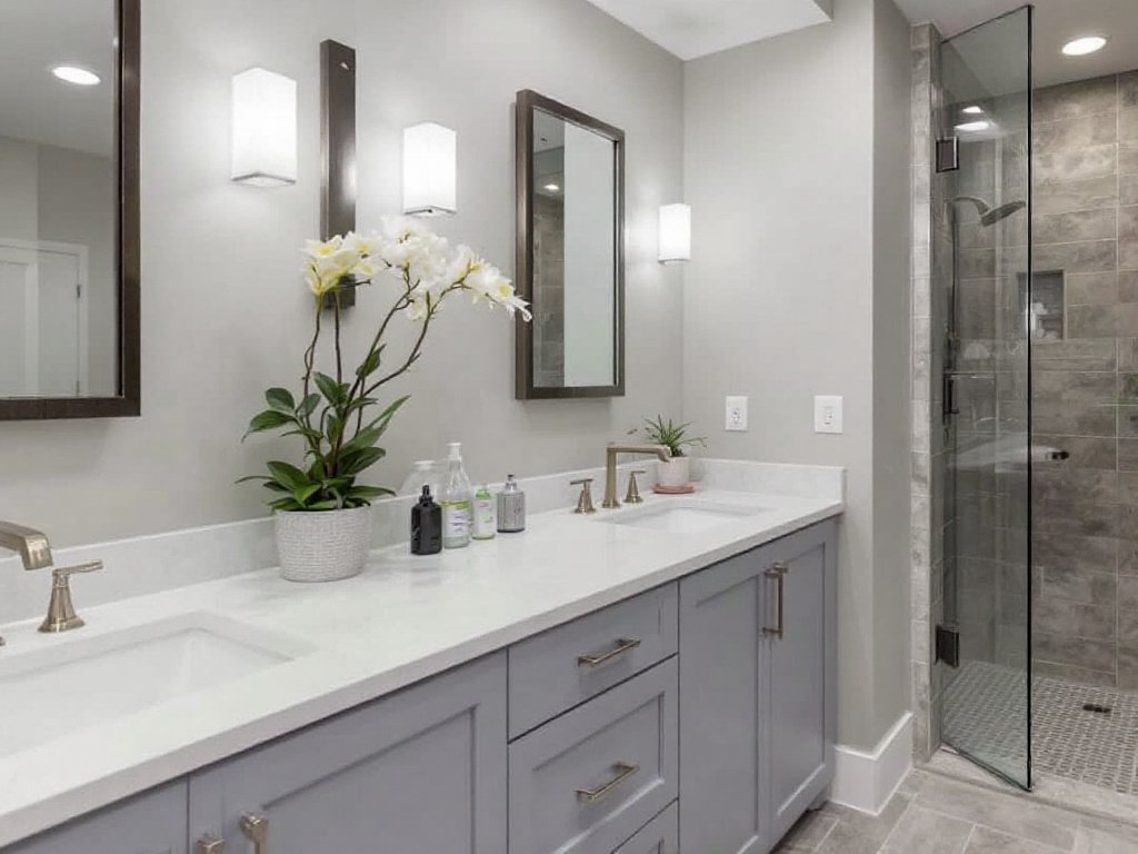 Revealing the Potential of Subterranean Spaces: Unveiling Upscale Basement Transformation in Natick, MA Freshly remodeled basement in a modern, contemporary design in Natick, MA.