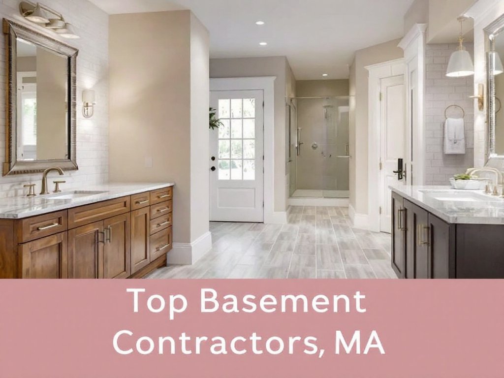 Achieving Excellence in Quality and Convenience with Basement Contractors in Brookline, MA. Experts basement contractors in action near Brookline, MA offering top-tier quality and convenience.