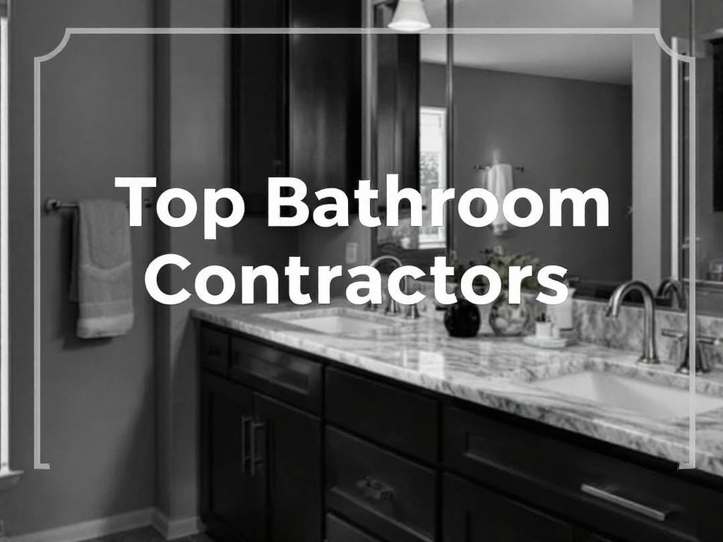 Caption: Experience the fusion of luxury and functionality with Lincoln's best bathroom contractors. A stylish contemporary bathroom with modern furnishings in Lincoln, MA, designed by one of the best bathroom contractors.