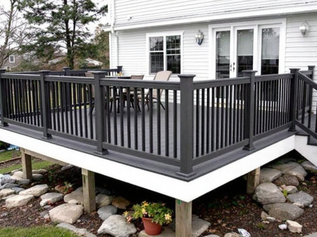Impeccable Deck Installation in Quincy, MA - Your Contemporary Design Guide A contemporary design deck installation guide in Quincy, MA.