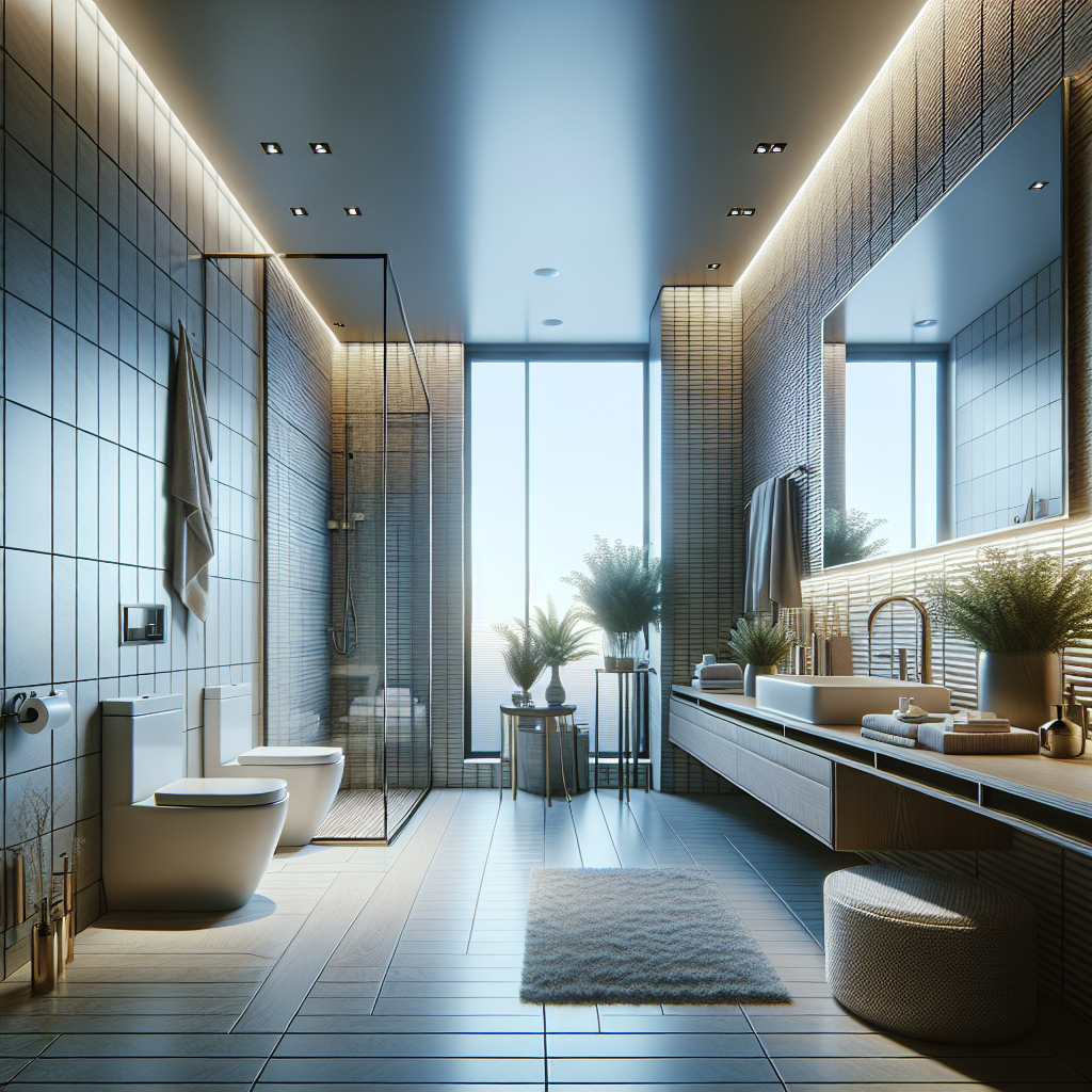 Discover Top Local Bathroom Contractors for Your Dream Bathroom Remodeling. A skilled bathroom contractor examining blueprints during remodeling process.