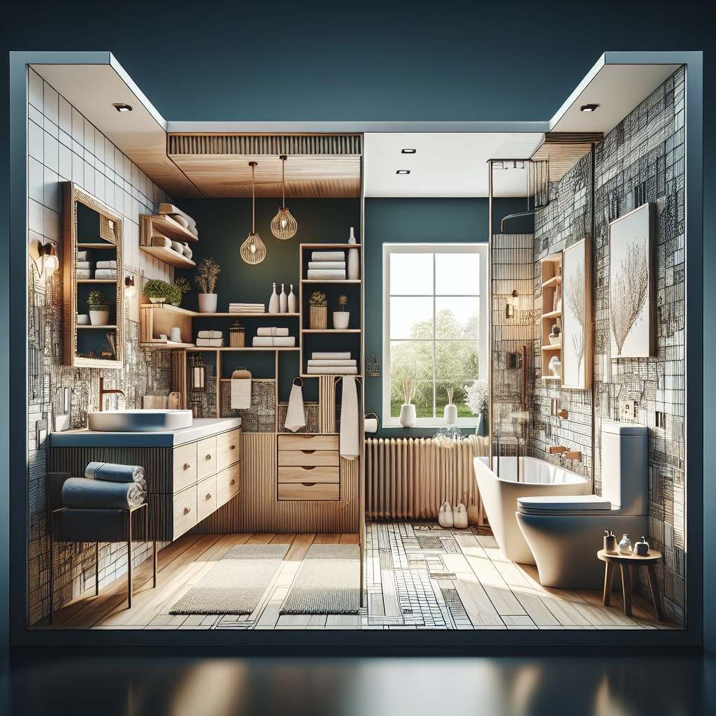 Caption: Experience luxury in every corner with our Chic Custom Bathroom Design! Alt Text: High-end custom bathroom design highlighting luxury and thoughtful detailing in Welley.