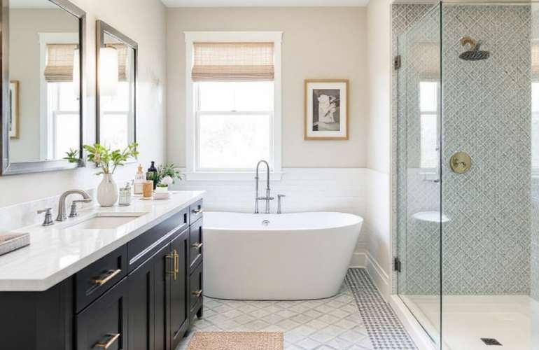 Stellar Bathroom Remodeling by the Ideal Bathroom Contractors Near Melrose, MA