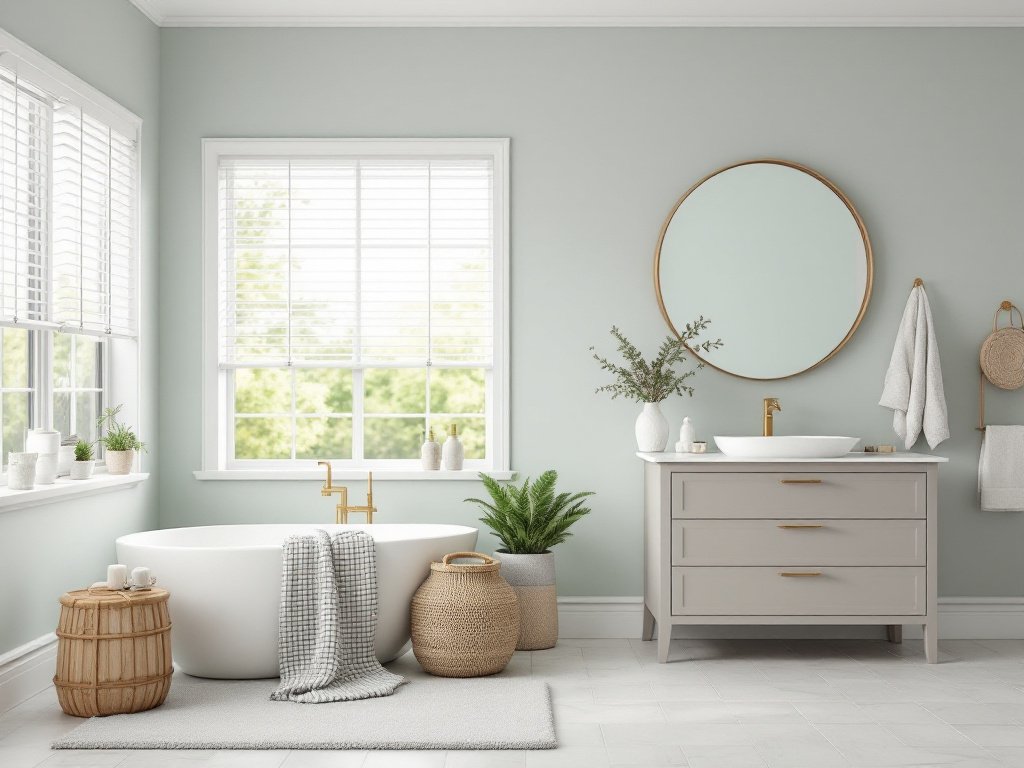 Unleashing Potential: From Drab to Fab with our Expert Interior Painting Services. Alt Text: A picture depicting the vibrant transformation result of an interior painting service.
