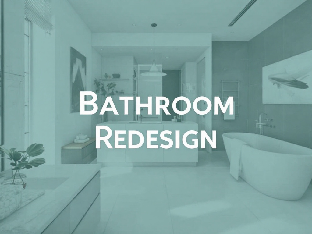 A redesigned modern haven bathroom with outstanding features.