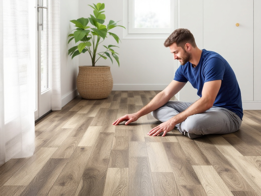 Image showcasing the outstanding transformation of a home through superior floor installation and bathroom remodelling with a modern and contemporary design.