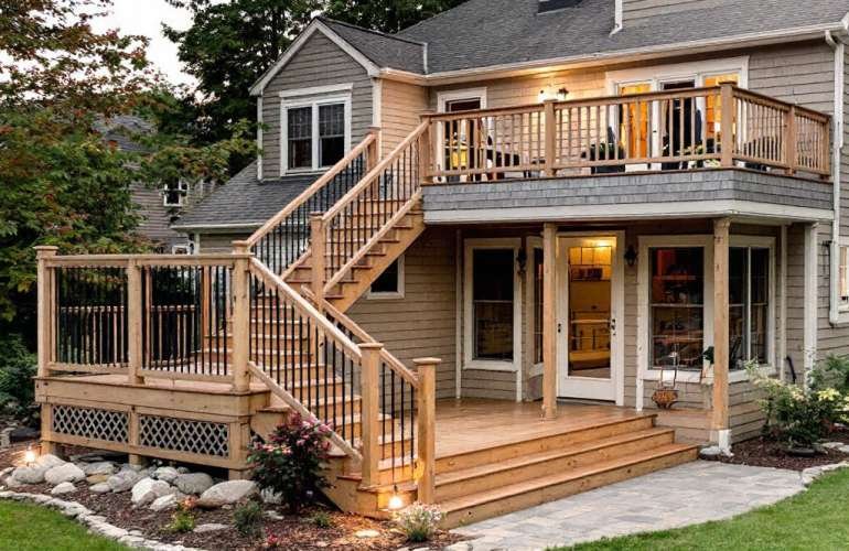 Transform Your Outdoor Space with Skilled Deck Installation Near Burlington, MA