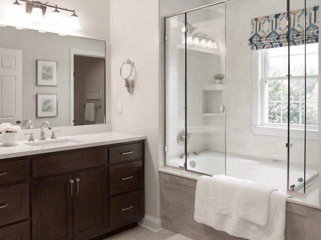 A preview of an expertly renovated bathroom in Concord, MA.