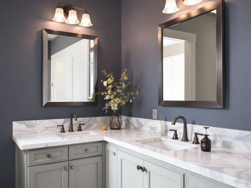 Picture of a stunning and recently remodeled bathroom by a reliable general contractor near Maynard, MA.