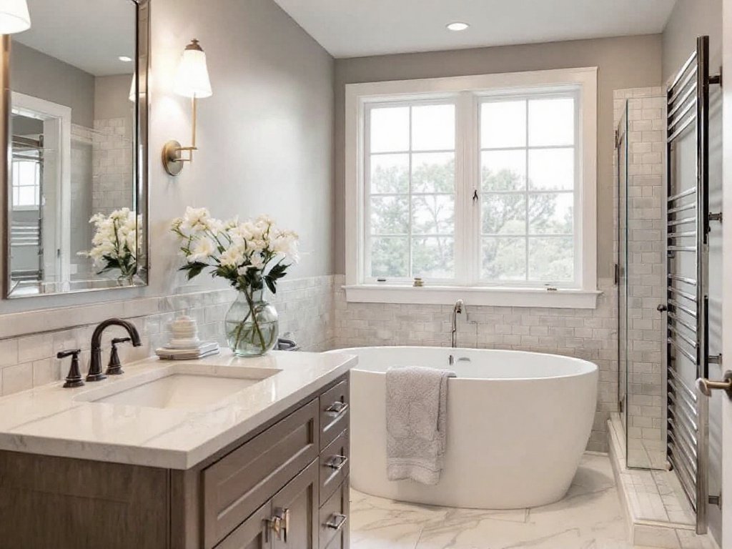 The Bedford, MA Homeowner's Ultimate Guide to Modern and Contemporary Tile Installation Contractors. Alt Text: A comprehensive guide for hiring tile installation contractors in Bedford, MA with a focus on modern and contemporary design.
