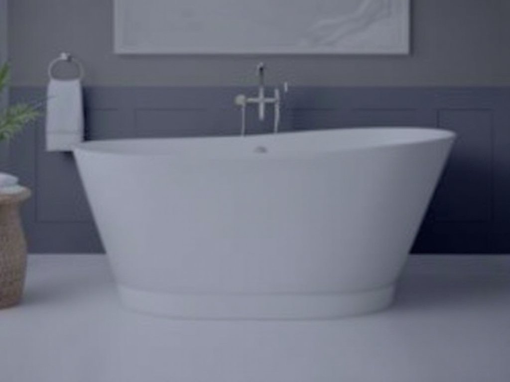 Immerse in Relaxation: Newly Installed Bathtub in a Contemporary Brookline Setting. A newly installed modern bathtub in a contemporary designed bathroom in Brookline, MA.