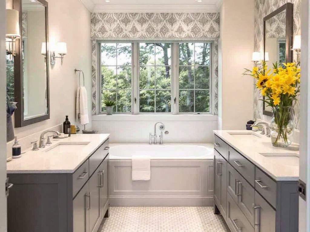Milton's Finest Tile Installation - Create Your Own Spa Retreat at Home Professional tile installation contractors transforming a bathroom into a spa retreat near Milton, MA.