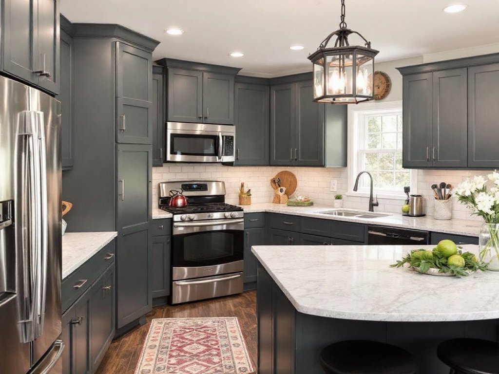 Unveiling The Best Kitchen Remodeling Services in Randolph, MA Professional kitchen remodel contractors working in a house near Randolph, MA.