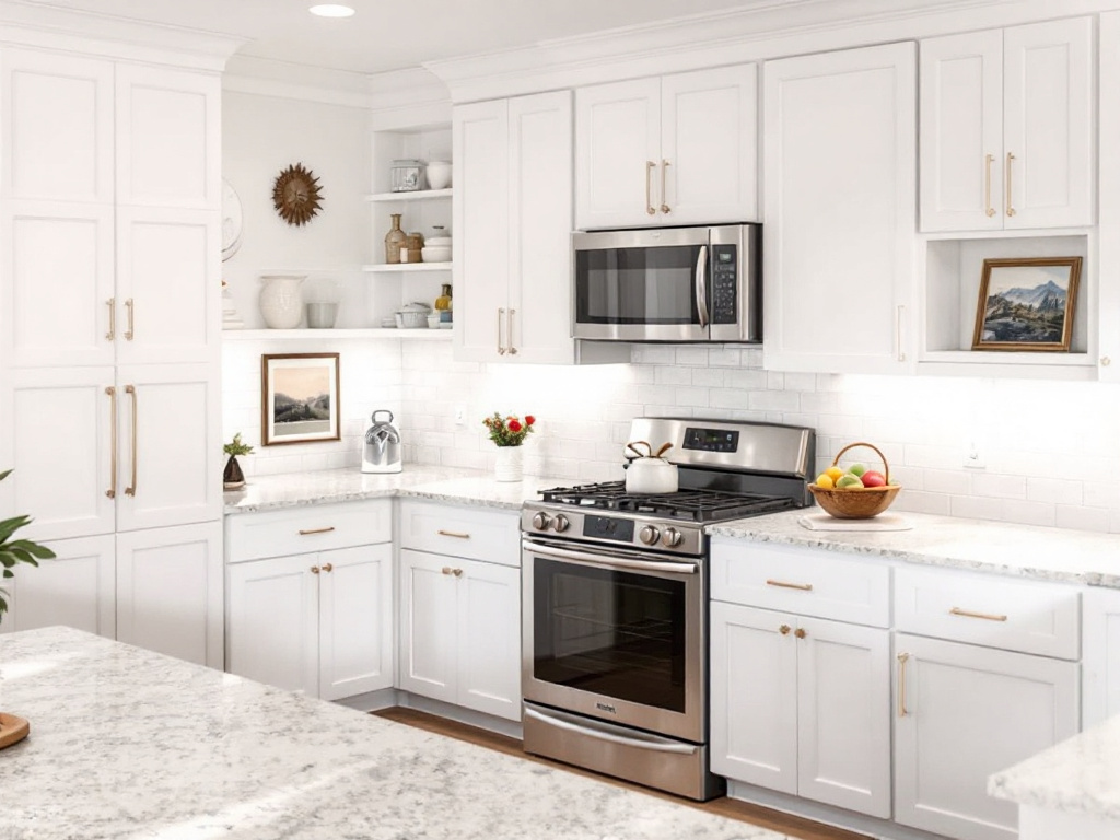 Contemporary kitchen transformation featuring high-rated remodeling services near Medfield, MA.